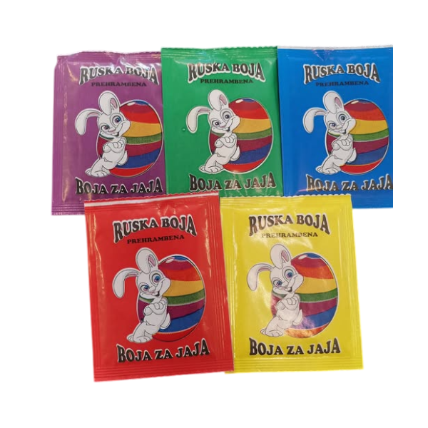 Ruske boje za uskršnja jaja mix HARBOUR 5kom 0
