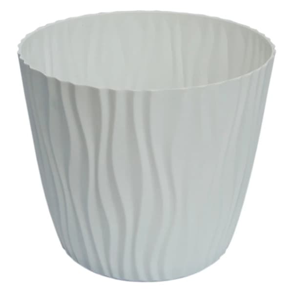 Saksija GARDINO Sahara 30cm bela 0