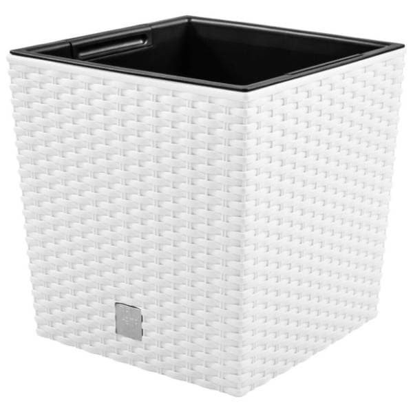 Saksija PROSPERPLAST Rato low 40x40x41cm bela 0