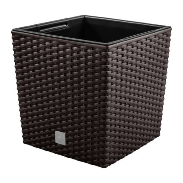 Saksija PROSPERPLAST Rato low 40x40x41cm braon 0