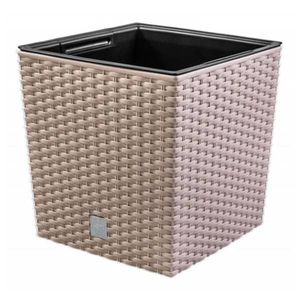 Saksija PROSPERPLAST Rato low 40x40x41cm moka 0