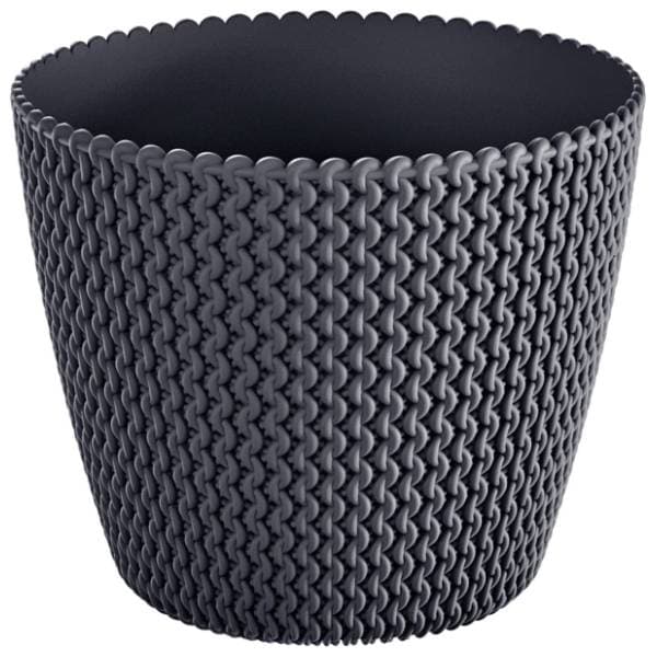Saksija PROSPERPLAST Splofy 19x16cm antracit 0