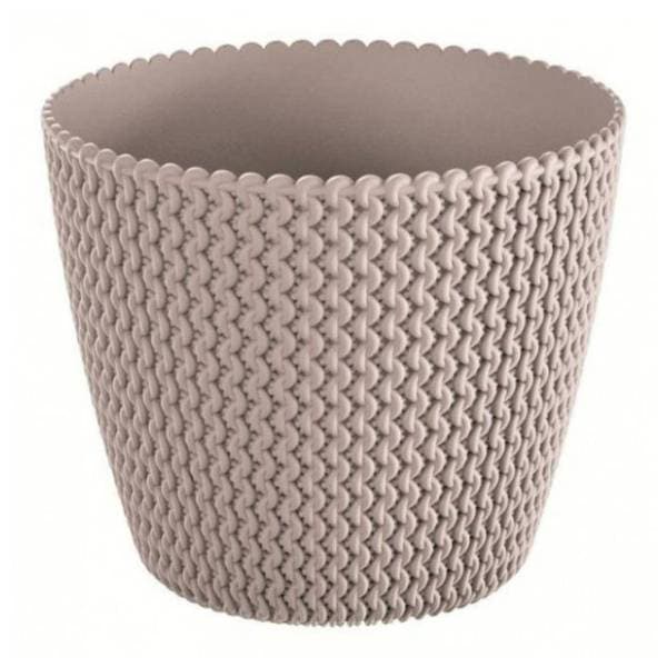 Saksija PROSPERPLAST Splofy 19x16cm moka 0