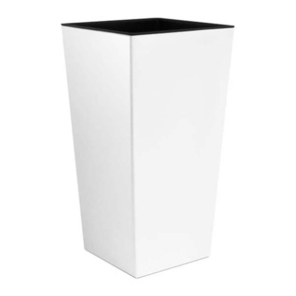 Saksija PROSPERPLAST Urbi square 32x32x62cm bela 0
