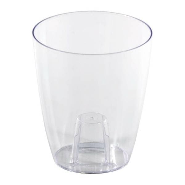 Saksija za orhideje PROSPERPLAST Coubi 13x16cm bela 0