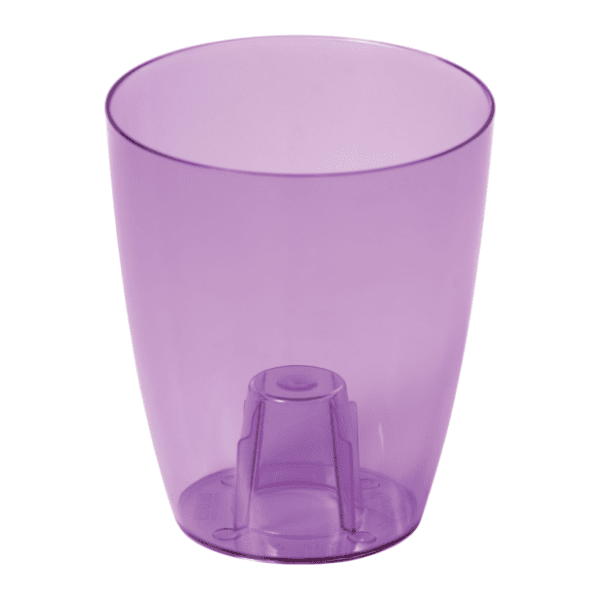 Saksija za orhideje PROSPERPLAST Coubi 13x16cm ljubičasta 0