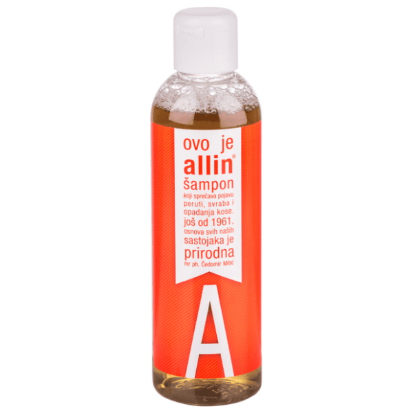 Šampon ALLIN protiv peruti i opadanja kose 200ml 0