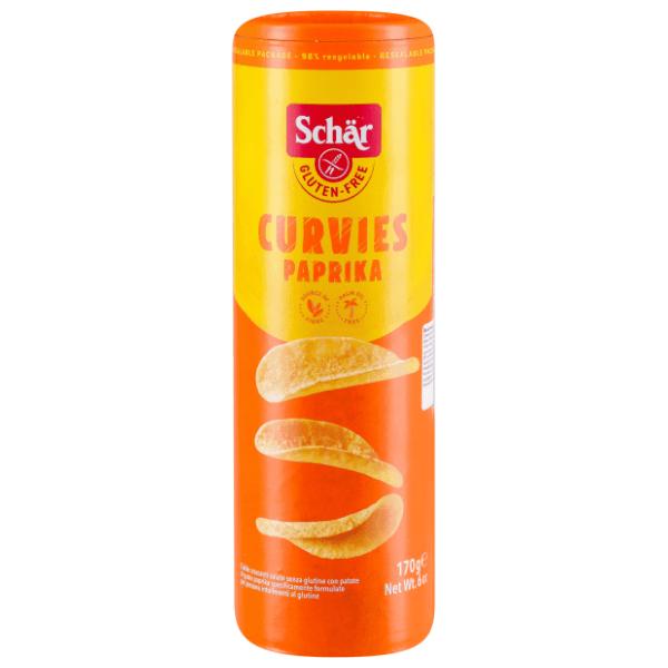 SCHAR čips paprika bezglutenski 170g 0