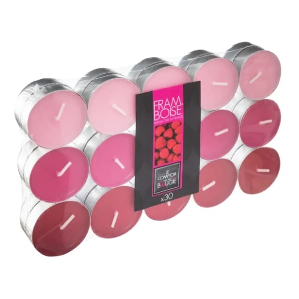 Set sveća ATMOSPHERA nina raspberry 30kom 0