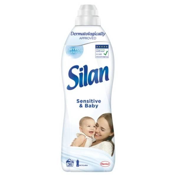 SILAN Sensitive & baby omekšivač za veš 36 pranja (900ml) 0