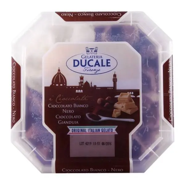 Sladol DUCALE Gianduia bela i crna čokolada 500g 0