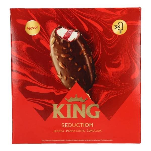 Sladoled FRIKOM King seduction multipack 3x100ml 0