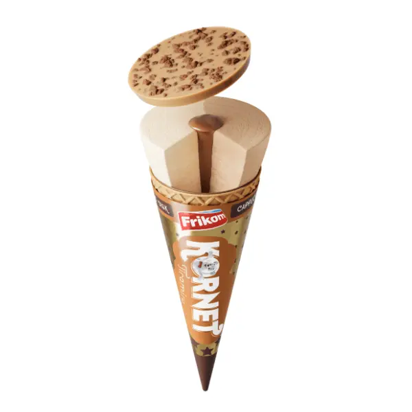 Sladoled FRIKOM Tiramisu kornet 110ml 0