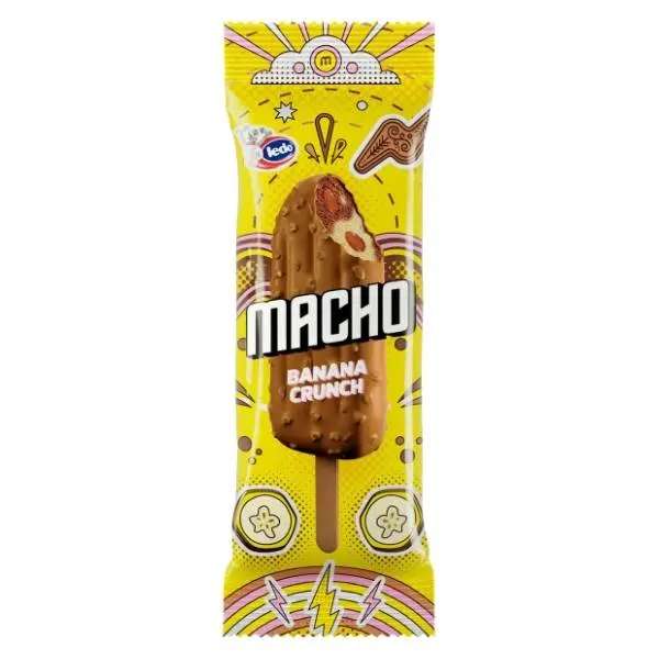 Sladoled MACHO banana crunch štapić 75ml 0