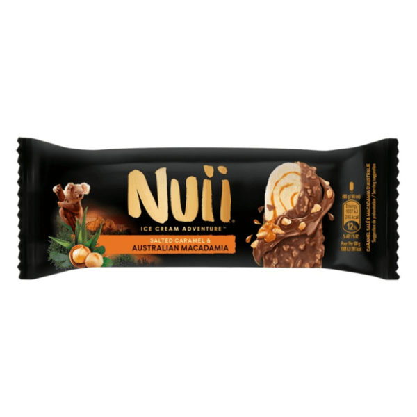 Sladoled NUII salted caramel and australian macadamia 90ml 0