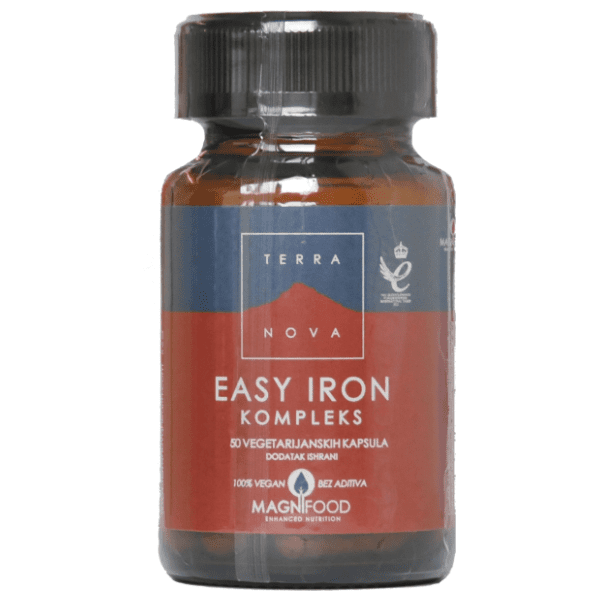 TERRANOVA Easy iron kompleks kapsule 20mg 50kom 0