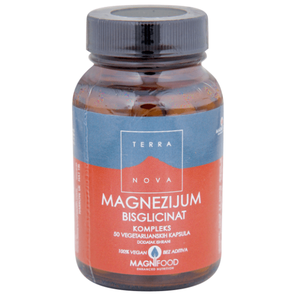 TERRANOVA Magnezijum bisglicinat kompleks kapsule 50kom 0
