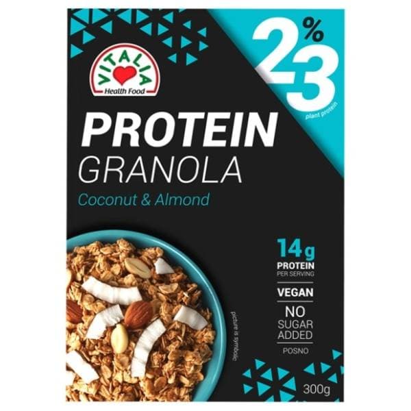 VITALIA Protein granola kokos i badem 300g 0