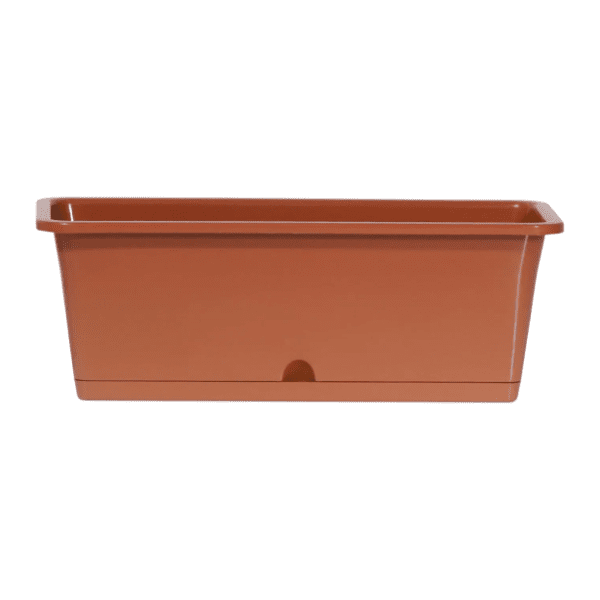 Žardinjera PROSPERPLAST Camelia 50x18x17cm terakota 0