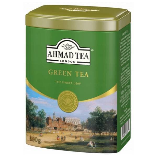 AHMAD TEA zeleni čaj limenka 100g 0