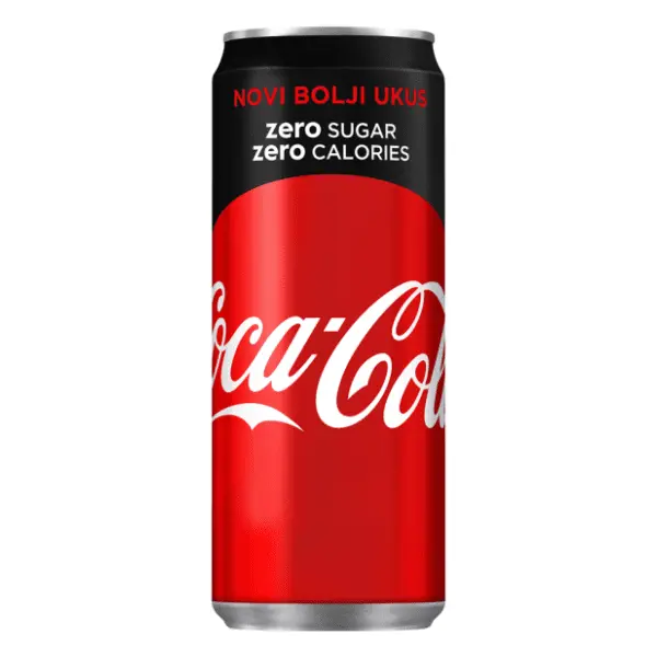 COCA COLA Zero slim 250ml 0