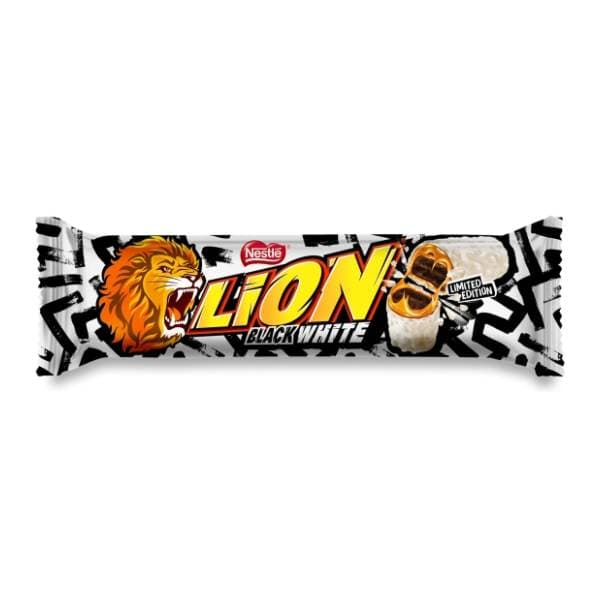 Čokoladica LION mini black & white 42g 0