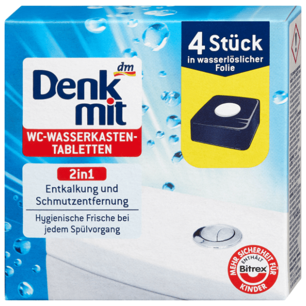 DENKMIT 2in1 tablete za vodokotlić 4x54g 0