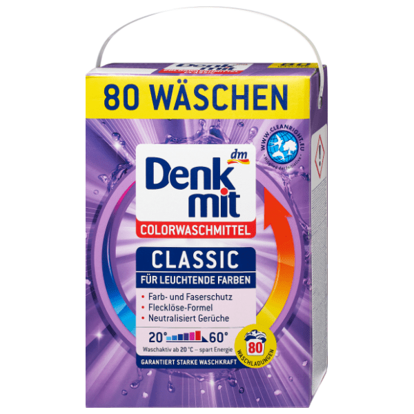 DENKMIT Classic deterdžent za veš u boji 80 pranja (5,2kg) 0