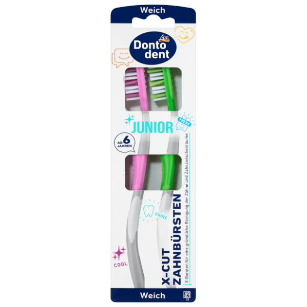 DONTODENT Junior X-cute četkica za zube 2kom (više vrsta) 0