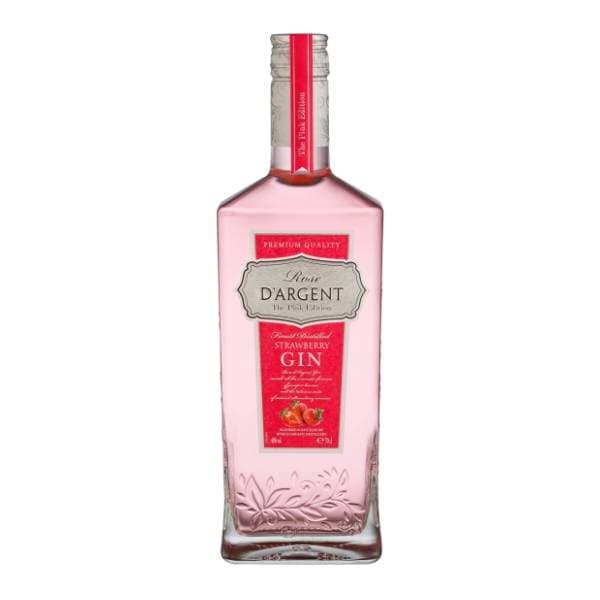 Džin D'ARGENT Rose pink 0,7l 0