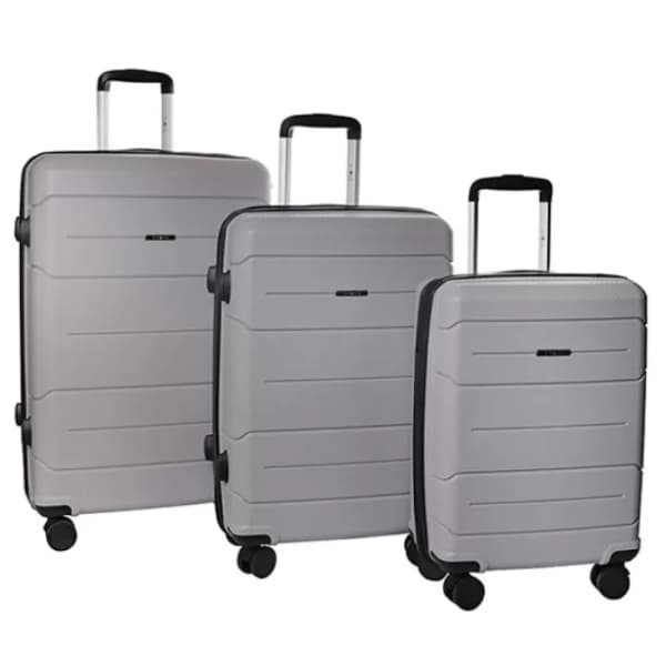 ENOVA set kofera modena trolleys sivi 3kom 0