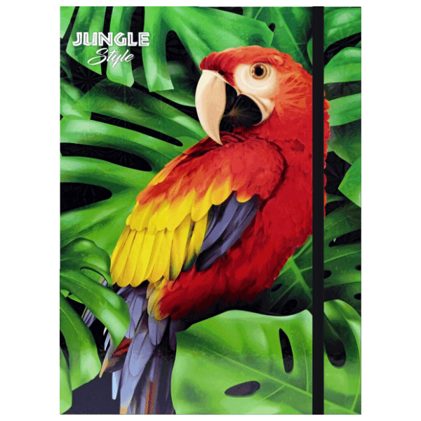 Fascikla sa gumom OPTIMUM 3D Jungle 0