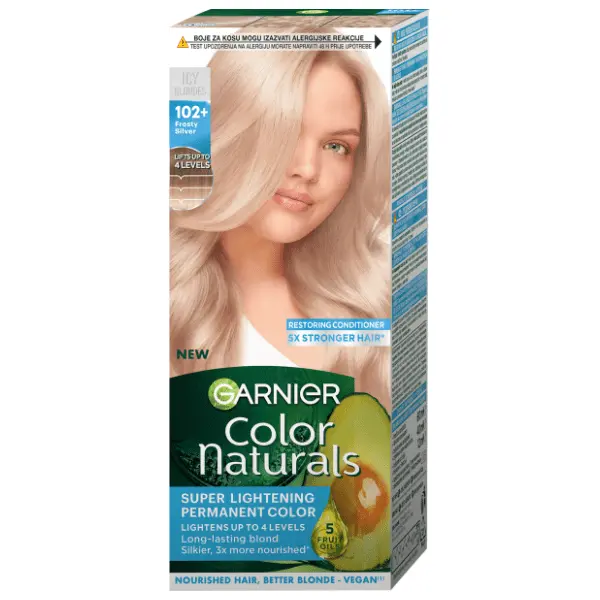 GARNIER Color Naturals farba za kosu 102+ frosty silver 0