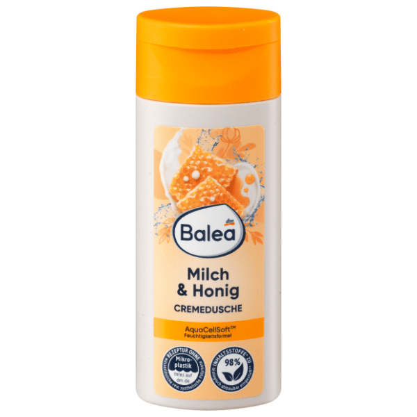 Gel za tuširanje BALEA med i mleko putna ambalaža 50ml 0