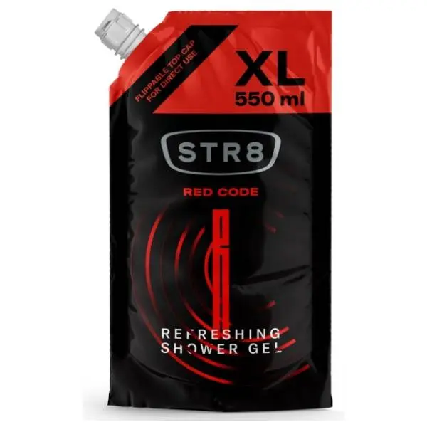 Gel za tuširanje STR8 Red code XL dopuna 550ml 0