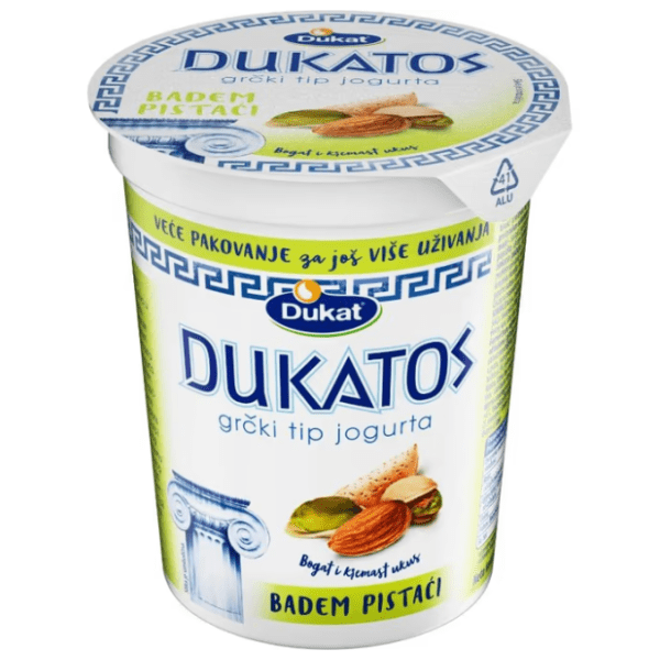 Grčki jogurt DUKATOS badem pistaći 400g 0