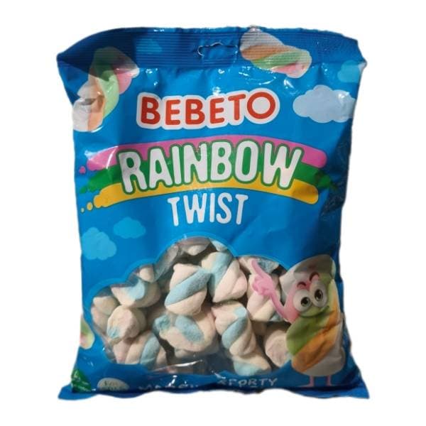 Gumene bombone BEBETO marshmallow rain twist 250g 0