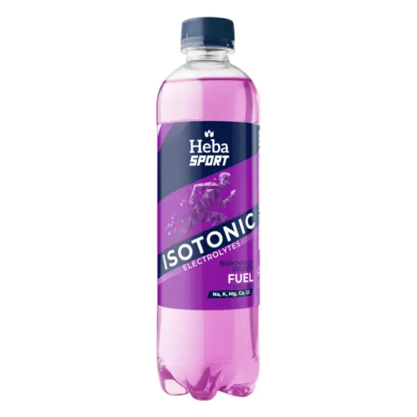 HEBA Fuel negazirana voda borovnica i jagoda 500ml 0
