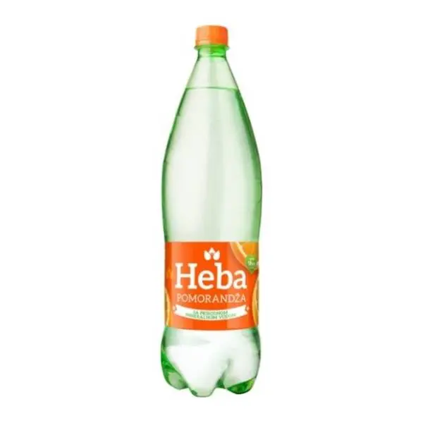HEBA gazirana voda pomorandža 1,5l 0