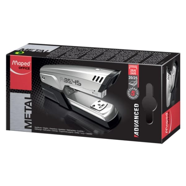 Heftalica MAPED Advance silver 24/6 1