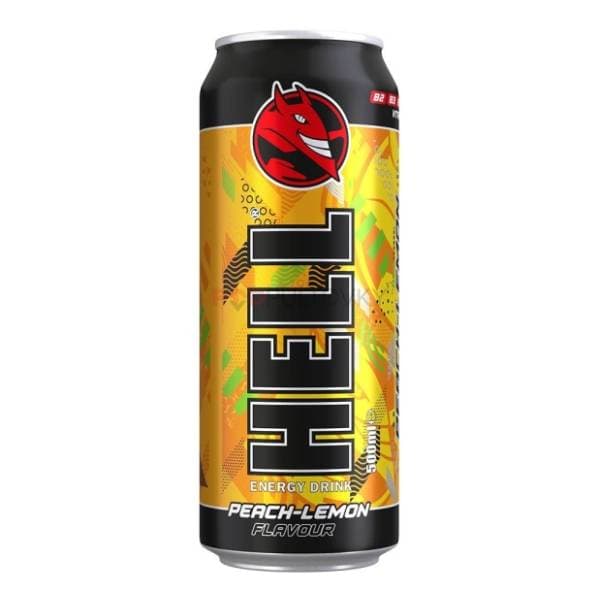 HELL energetski napitak breskva limun 500ml 0