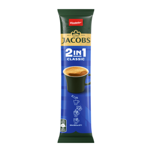 Instant kafa JACOBS 2u1 12,4g 0