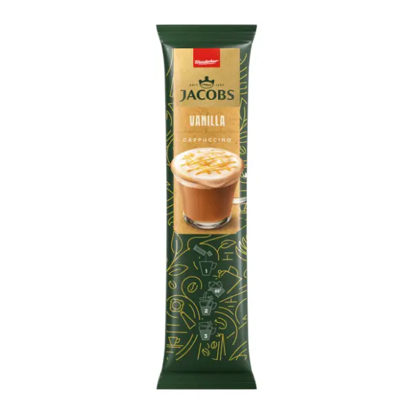 Instant kafa JACOBS cappuccino vanilla 12g 0