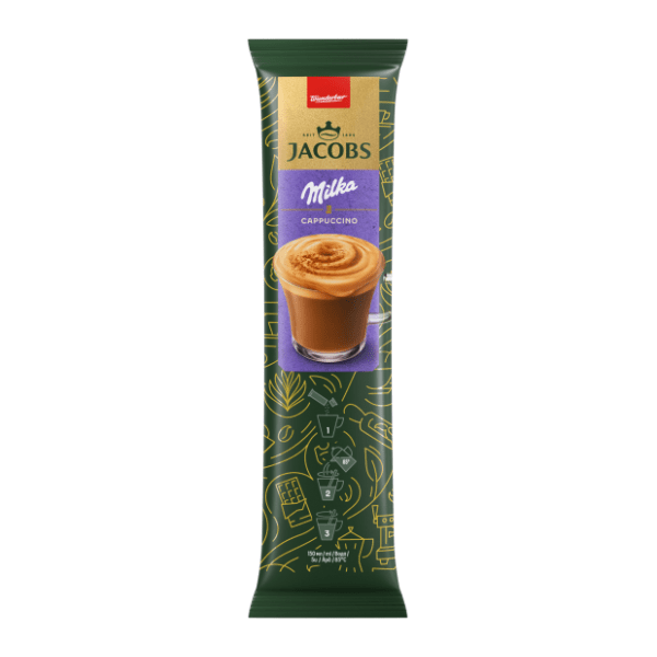 Instant kafa JACOBS Milka cappuccino 15,8g 0