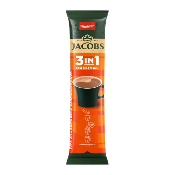 Instant kafa JACOBS Original 3u1 15,2g 0