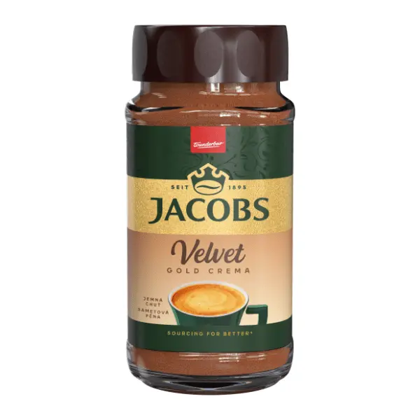 Instant kafa JACOBS velvet gold crema 180g 0