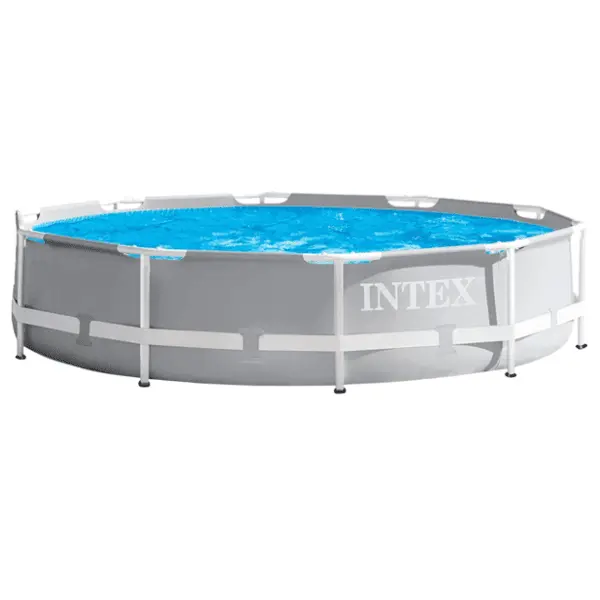 INTEX bazen metalni okvir 305x76cm Prism Frame sivi 0
