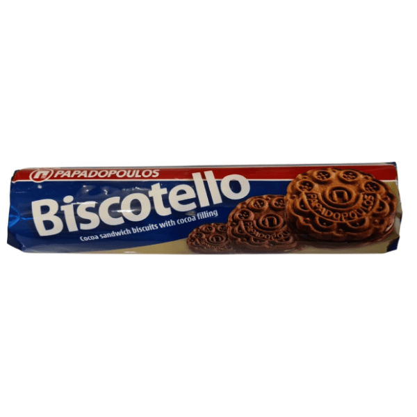 Keks BISCOTELLO sendvič čokolada 200g 0
