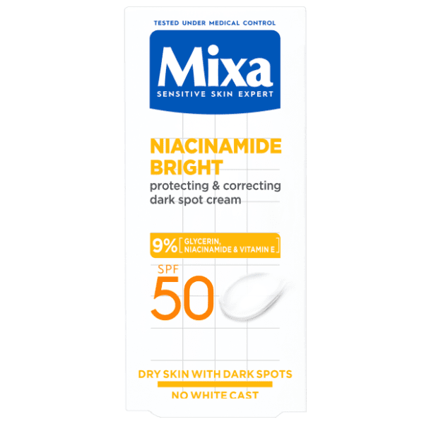 Krema višenamenska MIXA Niacinamid za tamne fleke SPF50 50ml 0