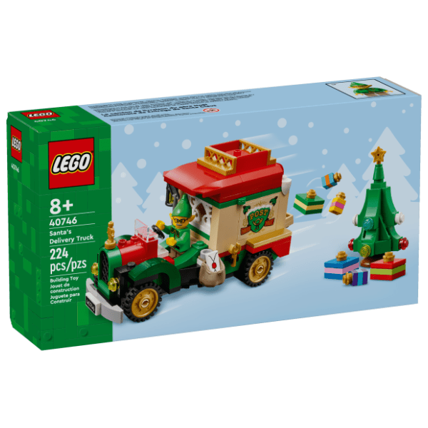 LEGO Deda Mrazov kamion za dostavu 40746 0